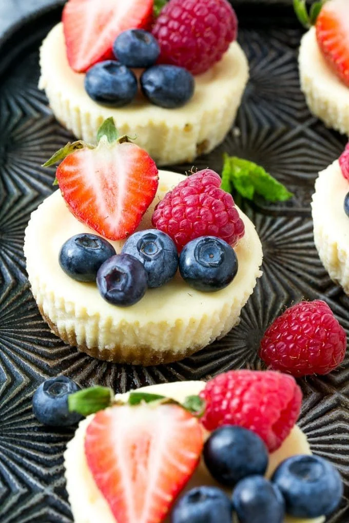 Healthy Greek Yogurt Cheesecake Bites